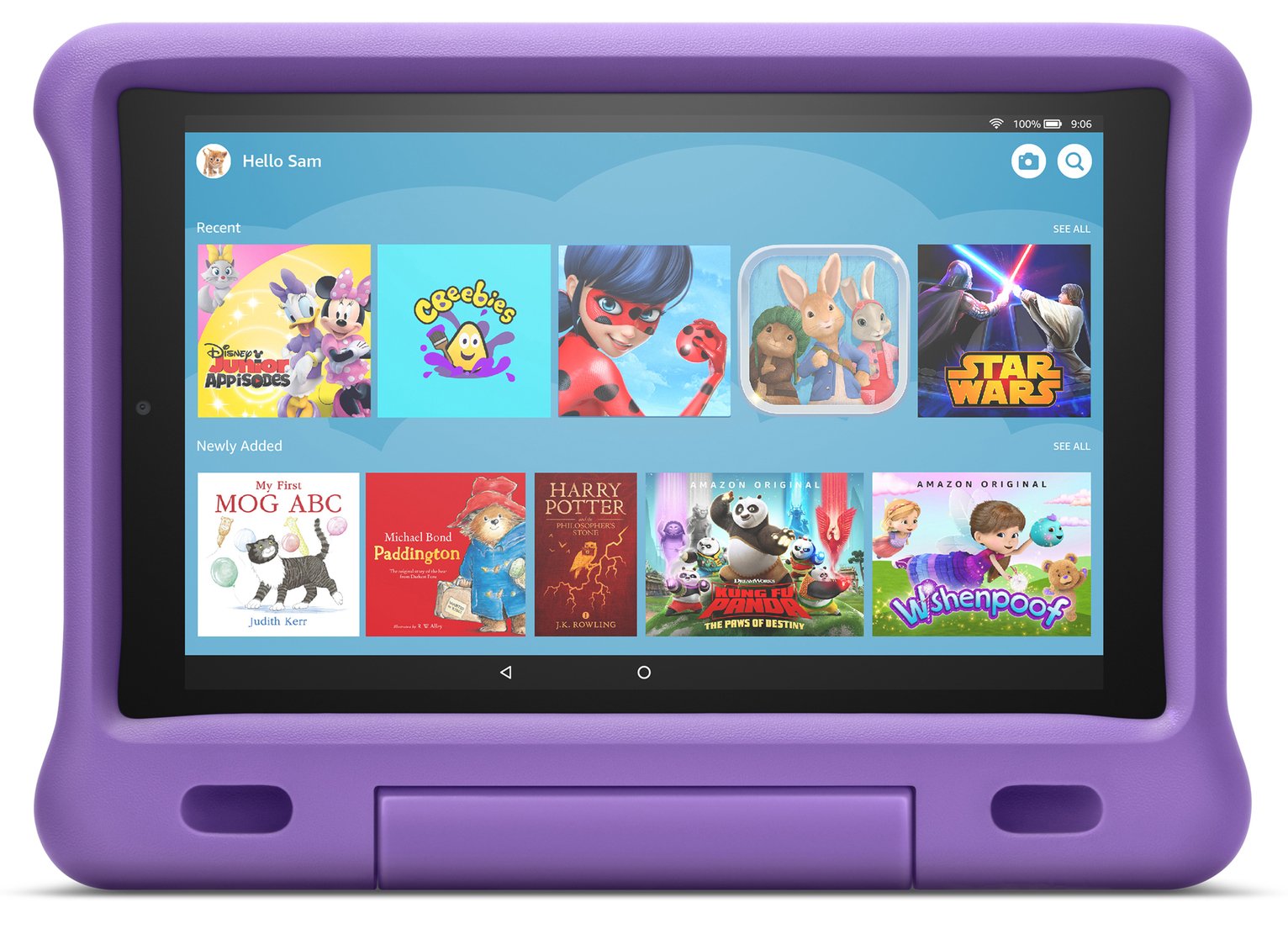 Amazon Fire 10 HD Kids Edition 32GB Tablet - Purple