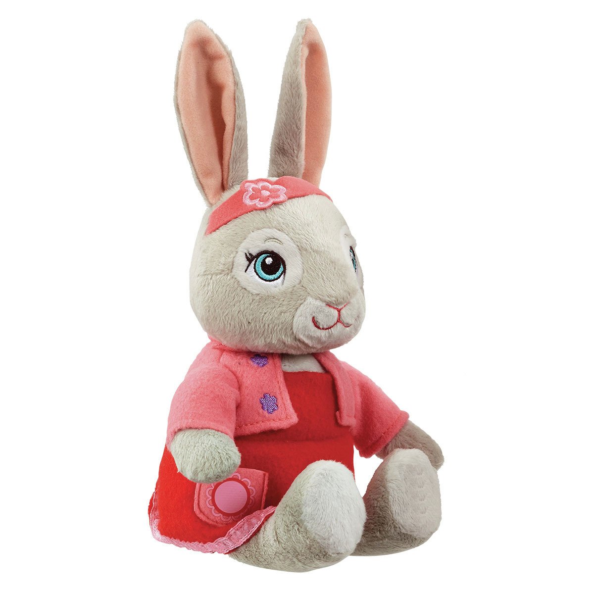 Beatrix Potter Peter Rabbit Talking Lily TV 24cm Soft Toy