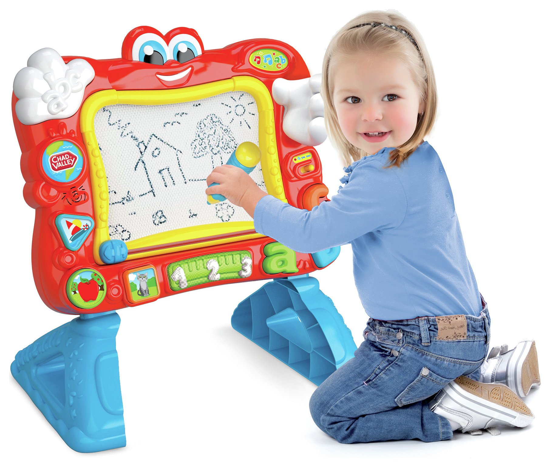 Chad Valley PlaySmart Interactive Magnetic Easel