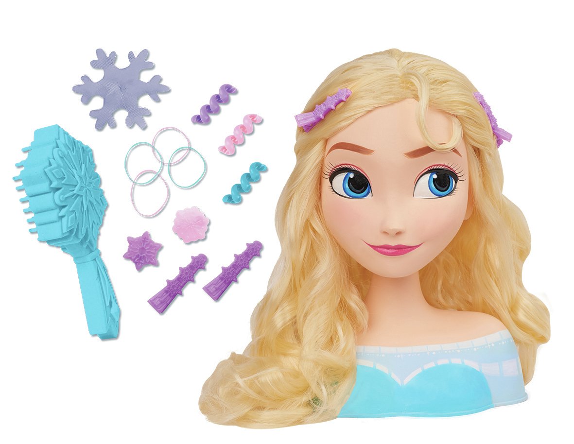 Disney Frozen Elsa Styling Head - 7inch/17cm