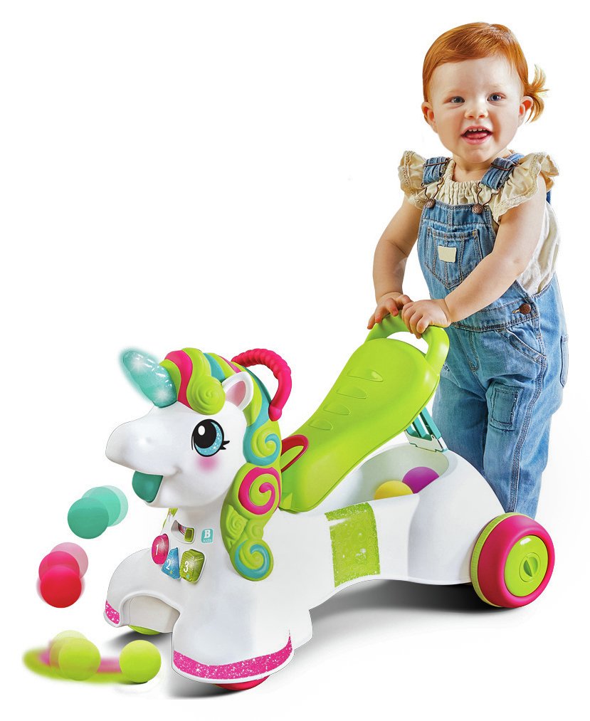 Infantino 3-in-1 Sit, Walk & Ride Unicorn