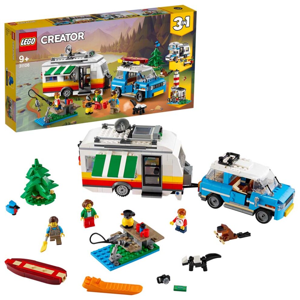 LEGO® Creator 31108 3-in-1 Caravan Holiday Playset