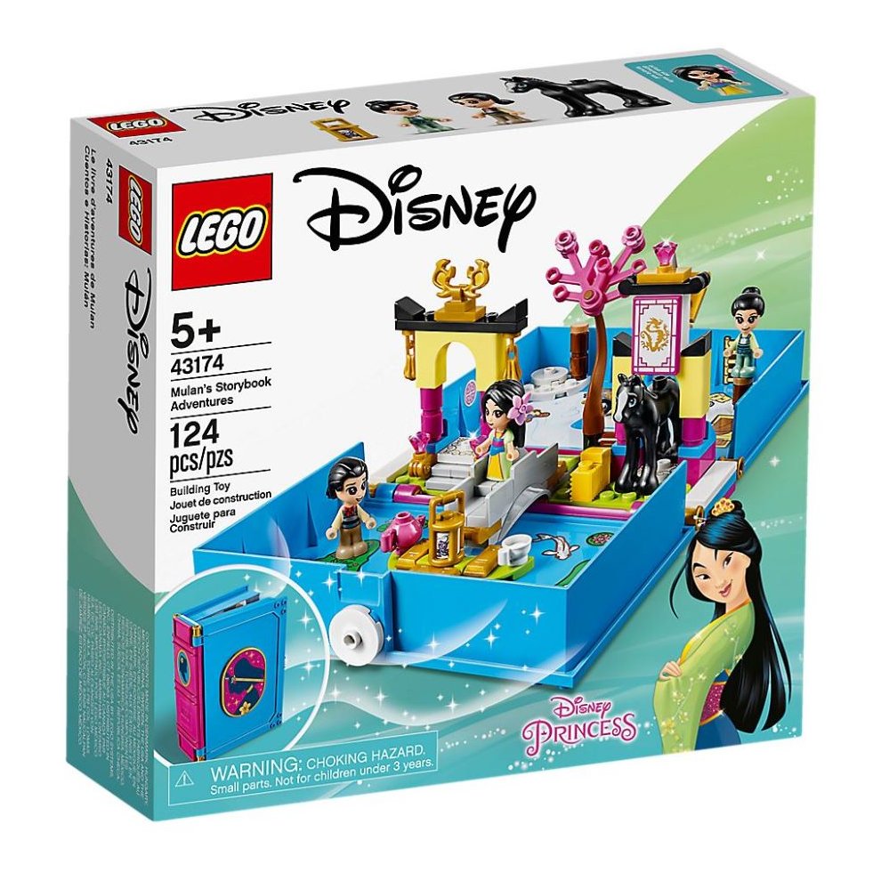Lego Disney Princess 43174 Mulan's Storybook Adventures