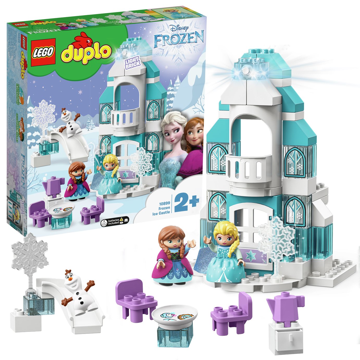 LEGO DUPLO Disney Princess Frozen Ice Castle Toy Set 10899