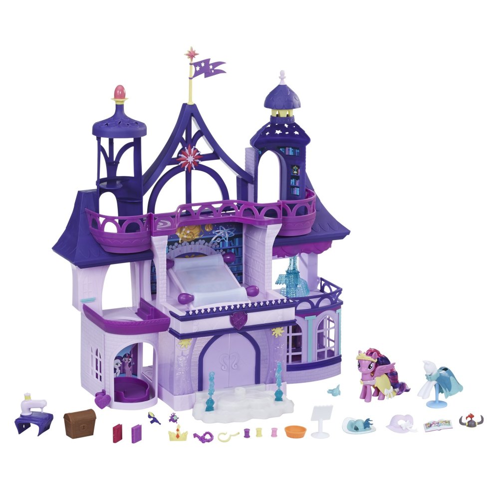 My Little Pony Toy Magical School of Friendship Playset with Twilight Sparkle Figure, 24 Accessories, Ages 3 and Up