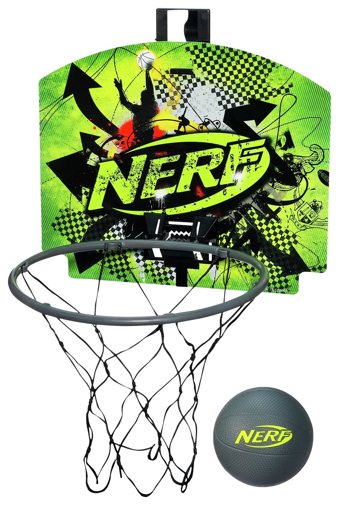 Nerf Sports Nerfoop Basketball Net and Ball Set