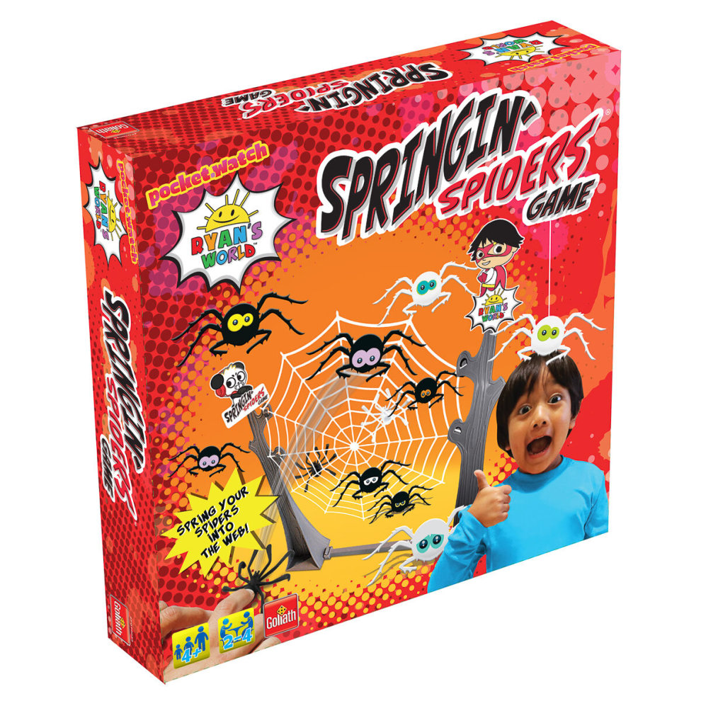 Ryan's World Springing Spiders Game