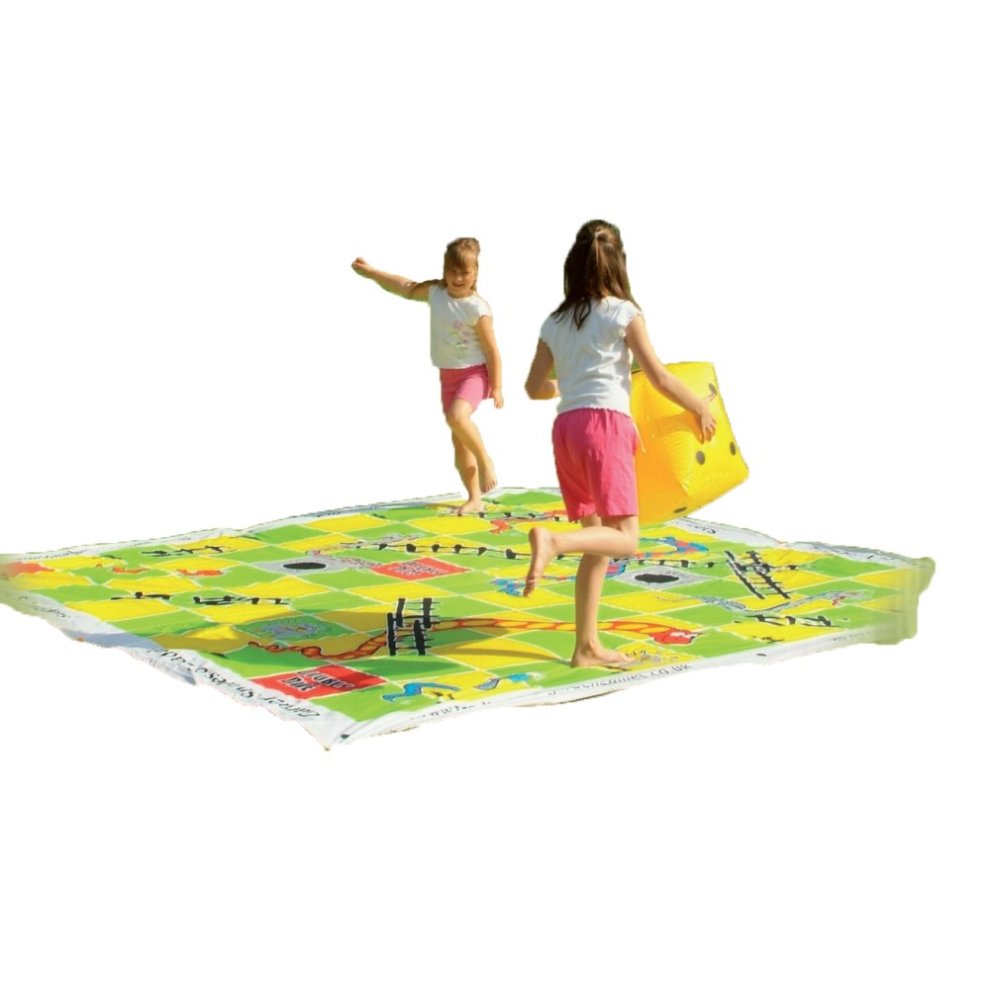 Traditional Garden Games Giant Snakes and Ladders 3m x 3m.