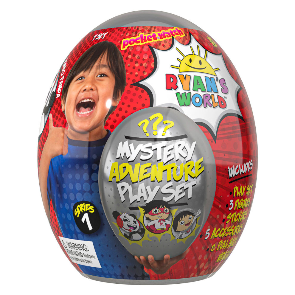 Ryan's World Mystery Egg Playset