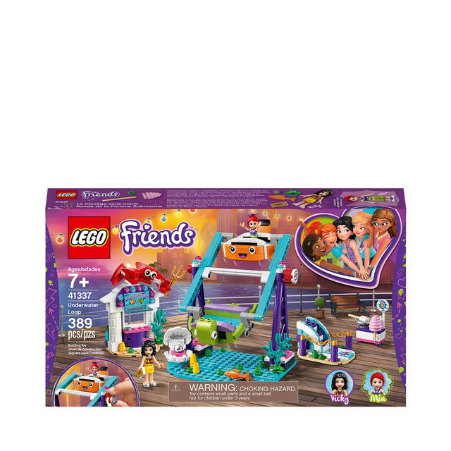 LEGO Friends Underwater Loop Amusement Park Playset 41337 - One Size - .