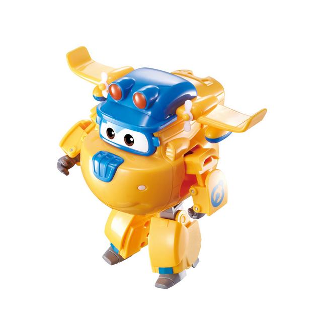 Super Wings Transforming Construction Donnie Vehicle - One Size - .