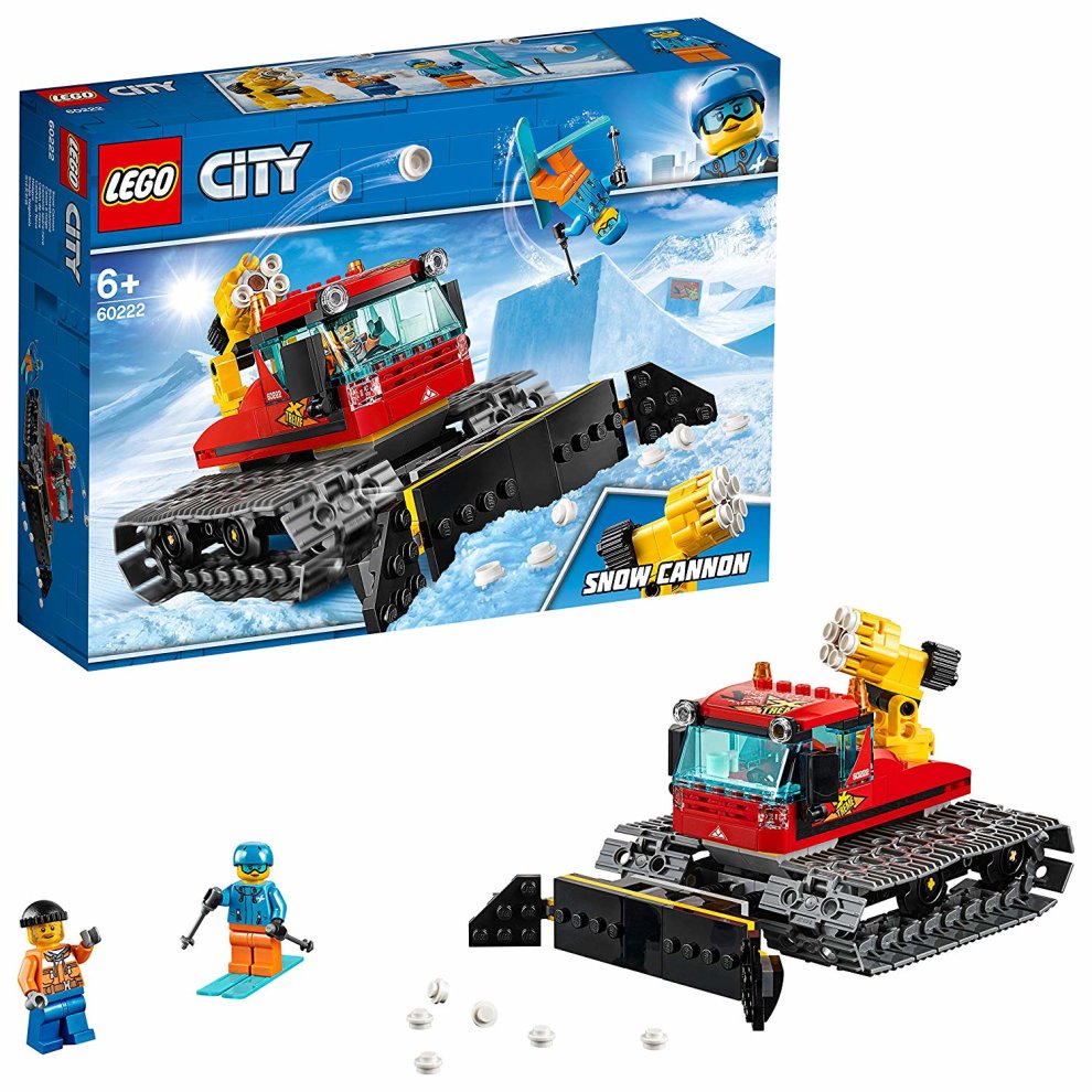 Lego City 60222 Great Vehicles Snow Groomer Plough Set