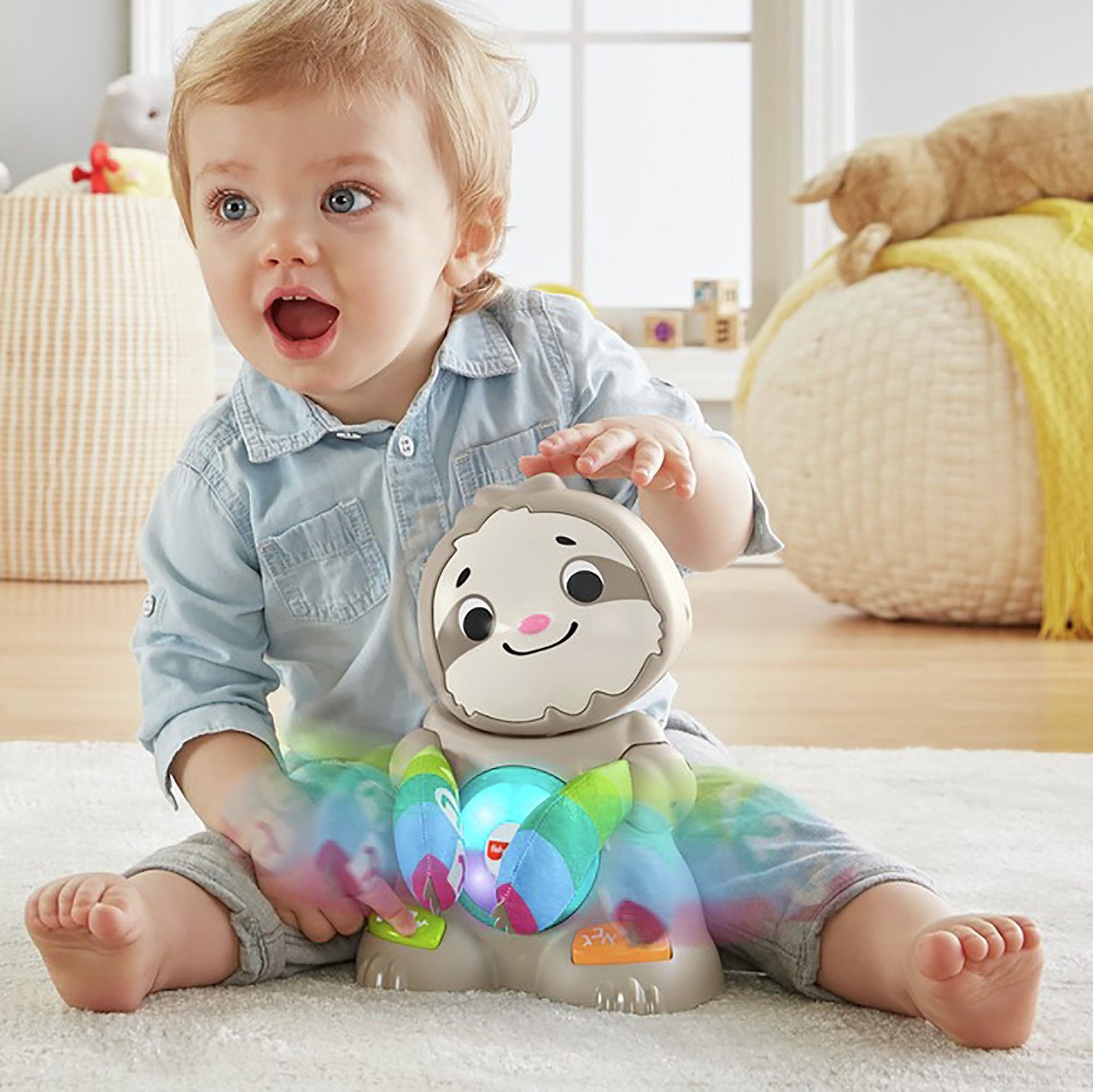 fisher price singing sloth
