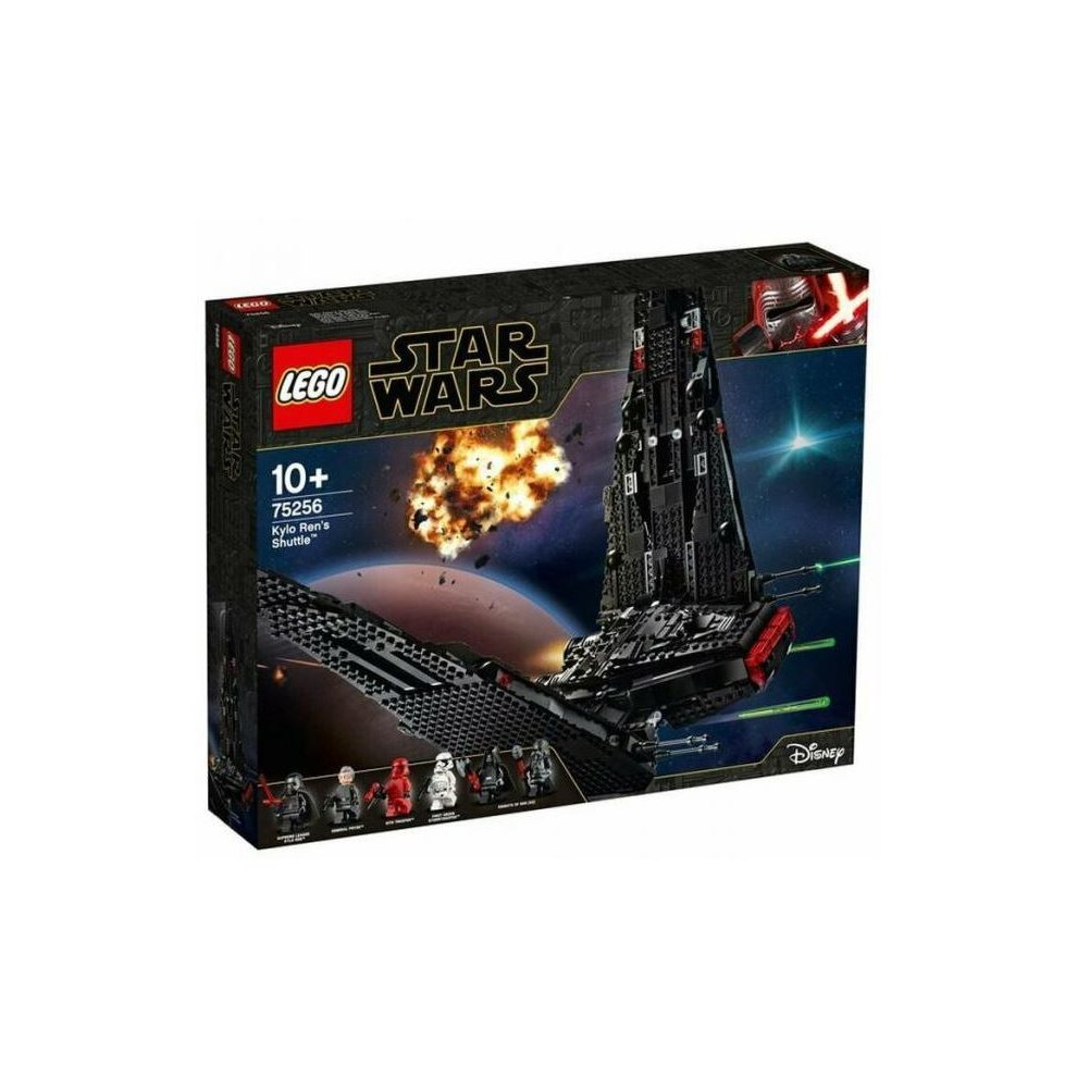 LEGO 75256 Star Wars Kylo Ren's Shuttle Starship Construction Set with 2 Spring Shooters, The Rise of Skywalker Collection