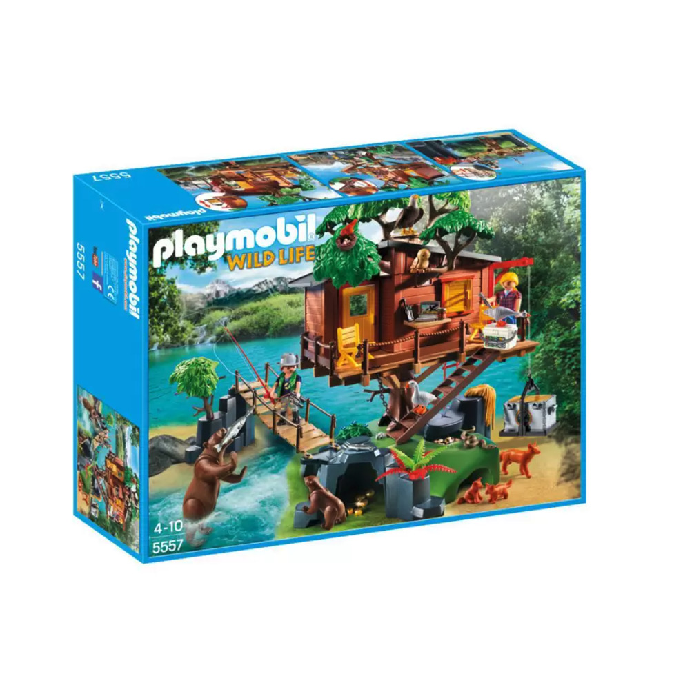 Playmobil Wildlife Adventure Tree House Model 5557 Kids Xmas Gift