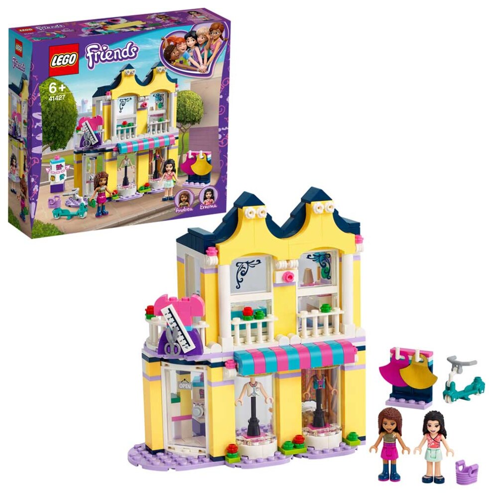 LEGO Friends Emma's Fashion Shop Accessories Store Set 41427 Age 5+ 343pcs