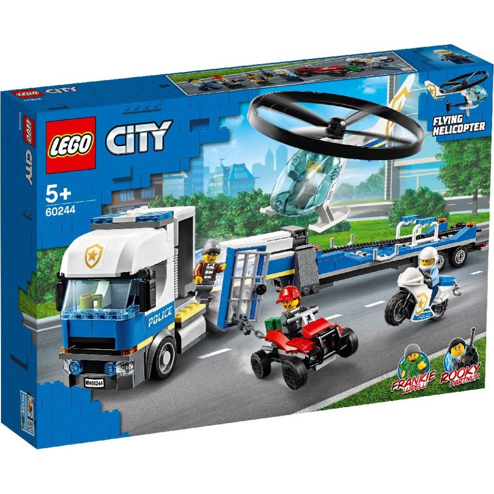 Lego City Police 60244 Helicopter Transport