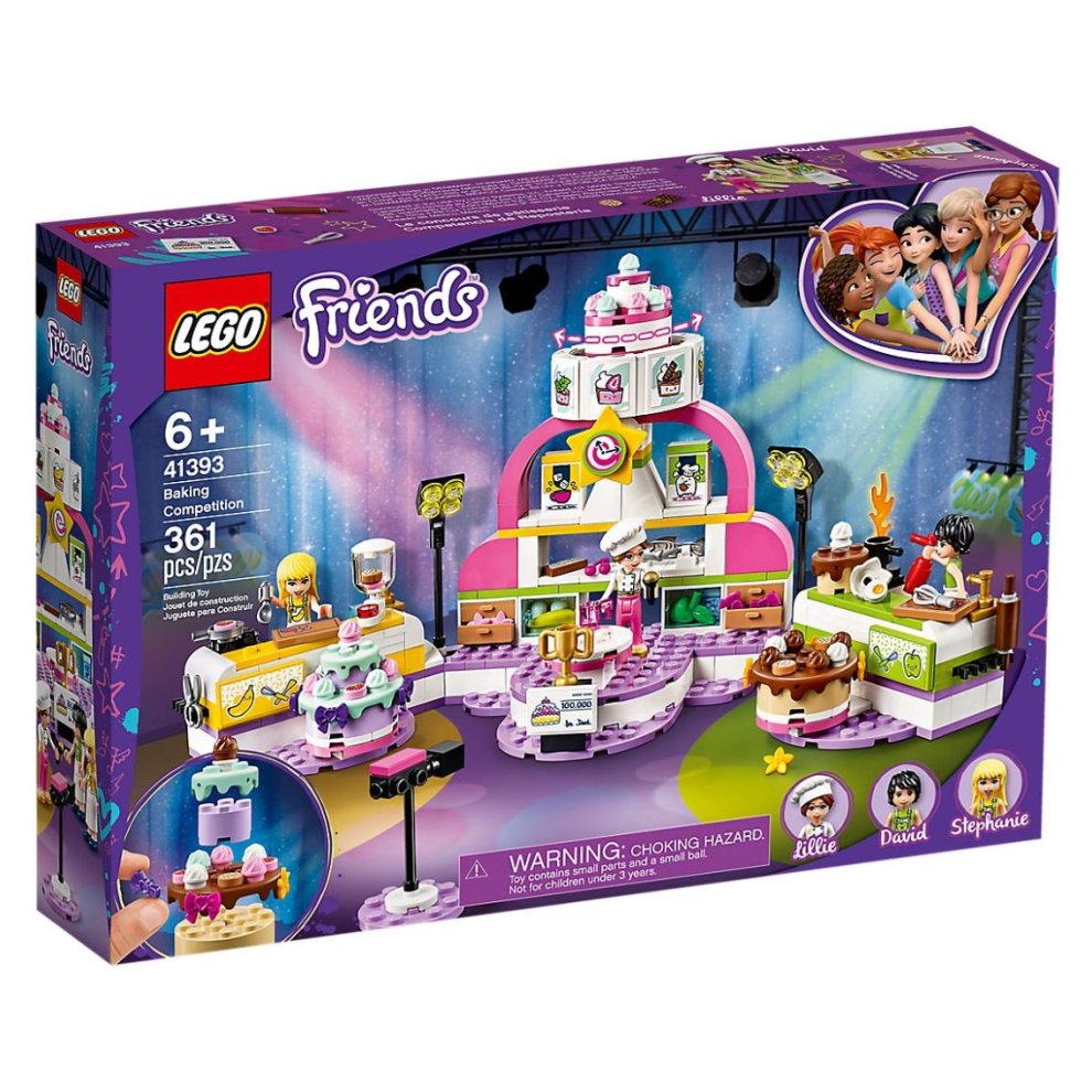 Lego Friends 41393 Baking Competition Construction Playset