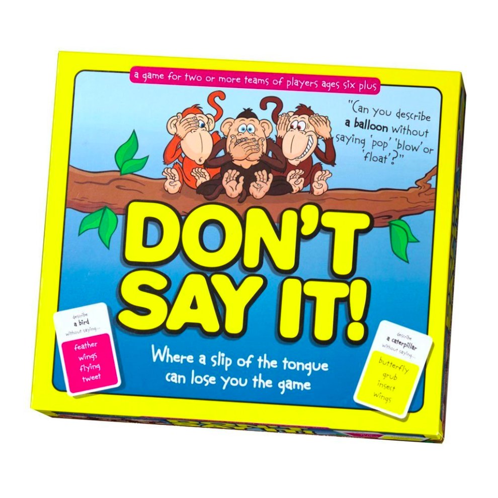 Don't Say It Children's Word Game - Dont Paul Lamond Board Fun Family Games - dont say game paul lamond board fun family games