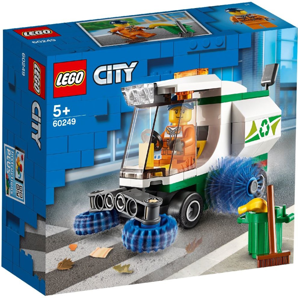 Lego City 60249 Street Sweeper Construction Playset