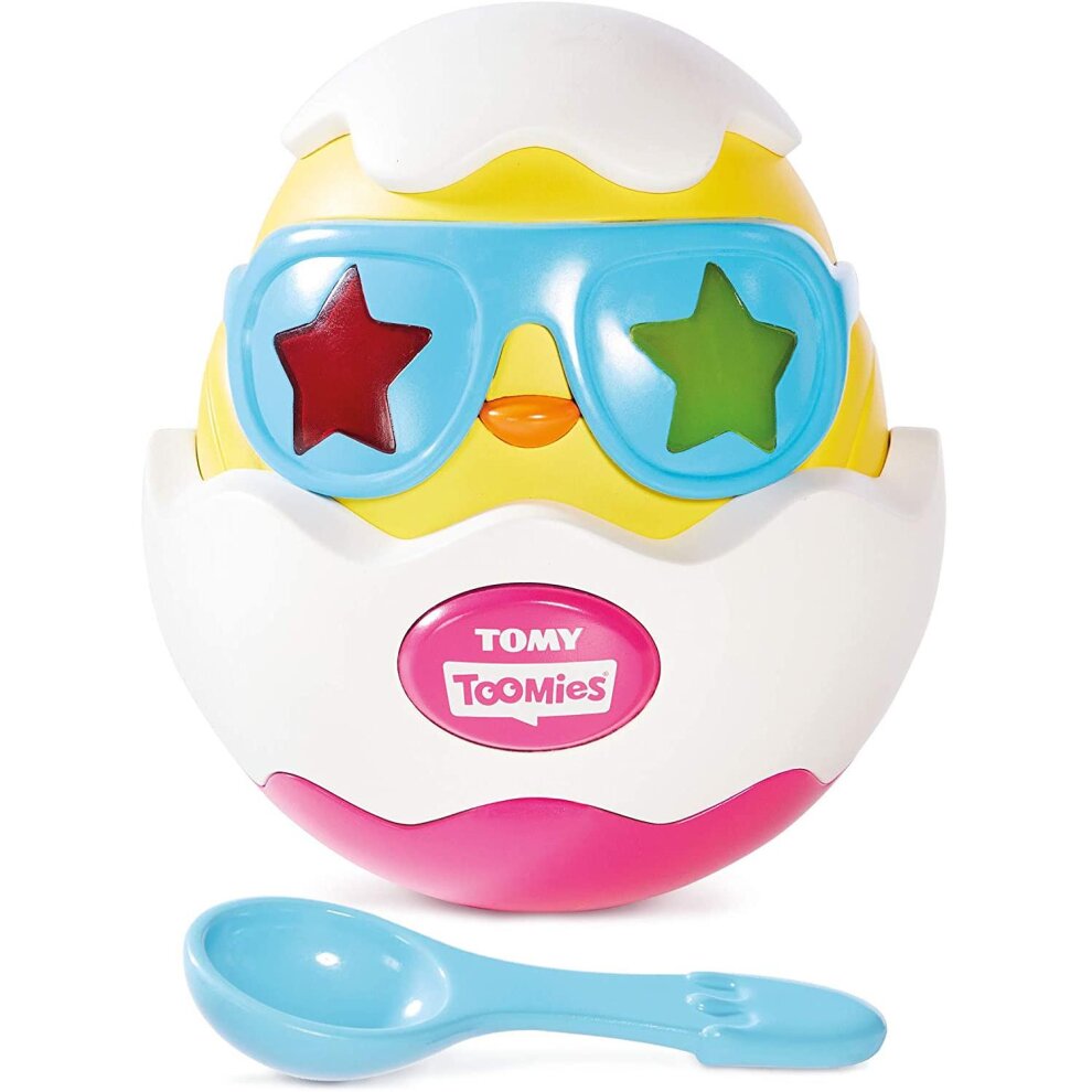 TOMY Toomies Beat It Egg Lights and Sounds Musical Chick in Egg Toy
