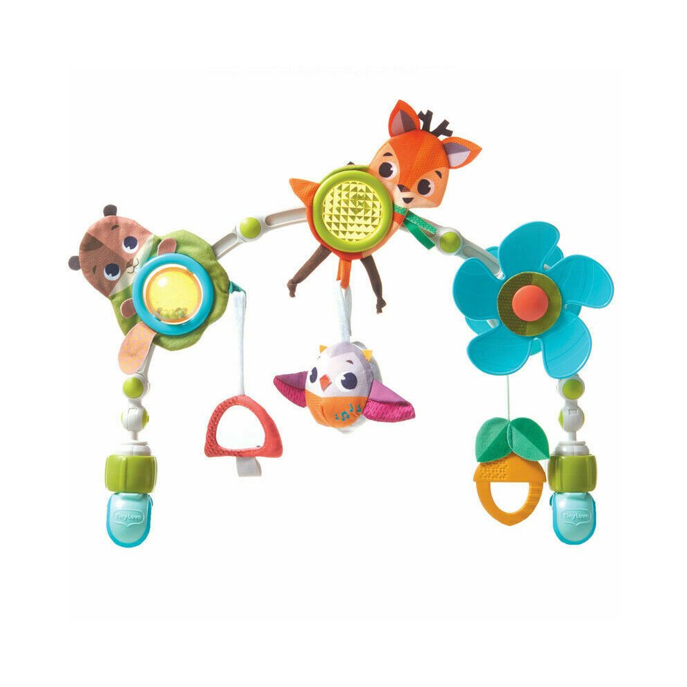 Tiny Love Stroller Arch With Musical Bird Toys & Easy-Grip Teether For Kid's?New