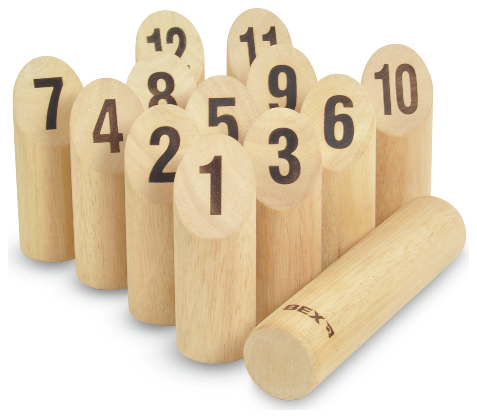 Bex Number Kubb Original Outdoor Game