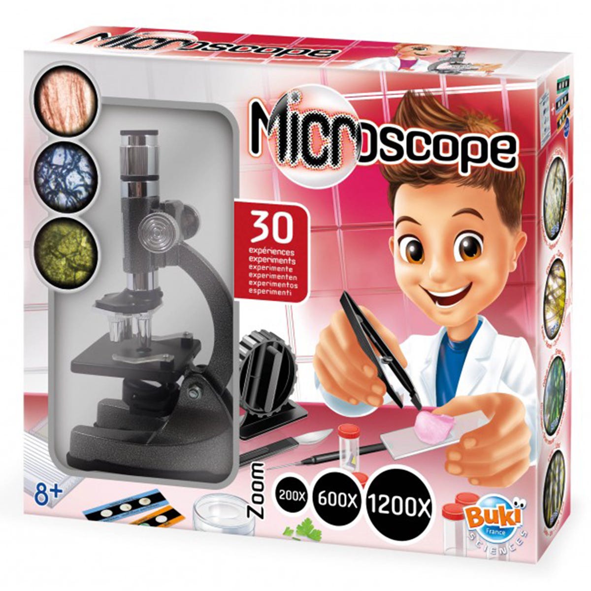 Buki France Microscope with 30 Activities