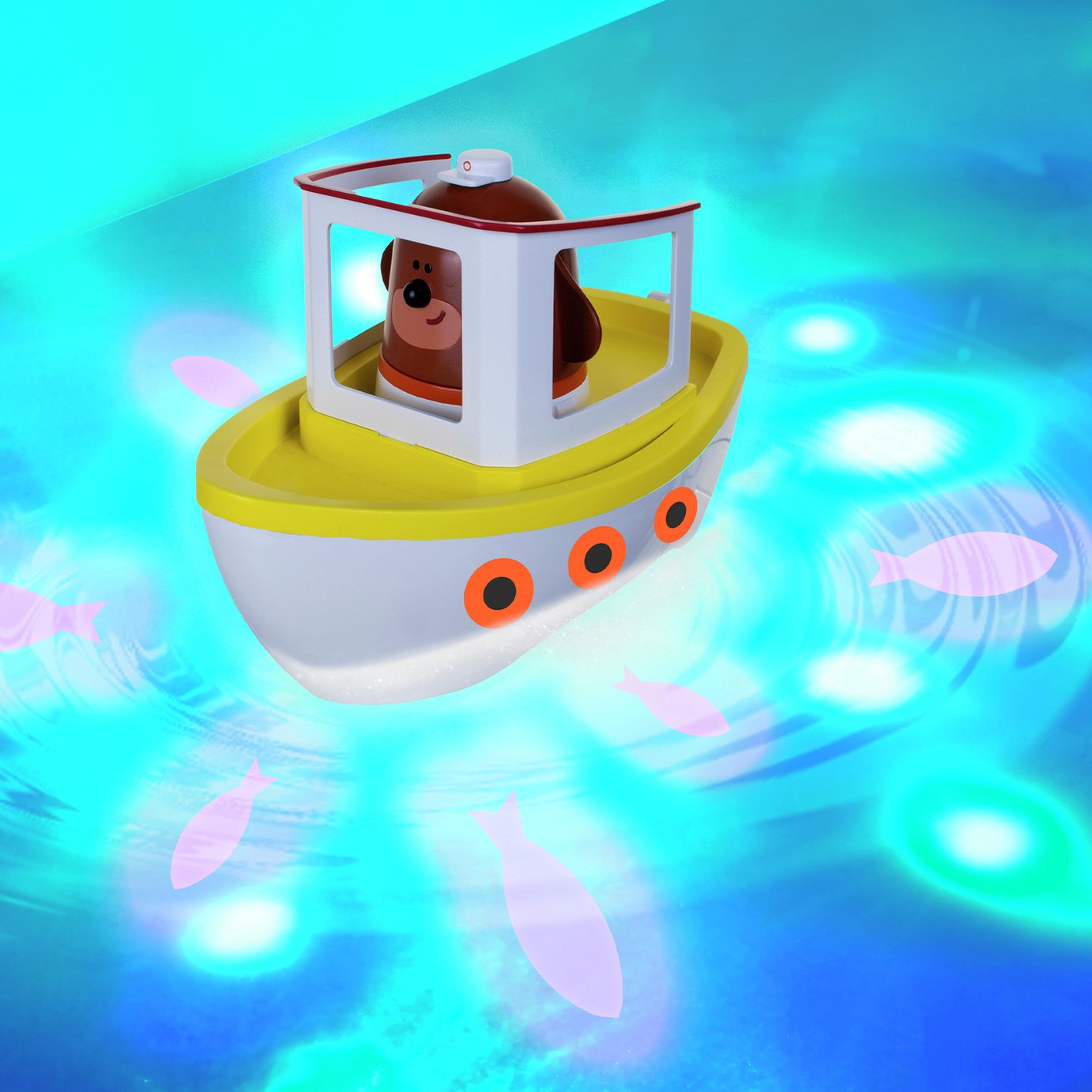 Hey Duggee Lightshow River Boat Bath Toy