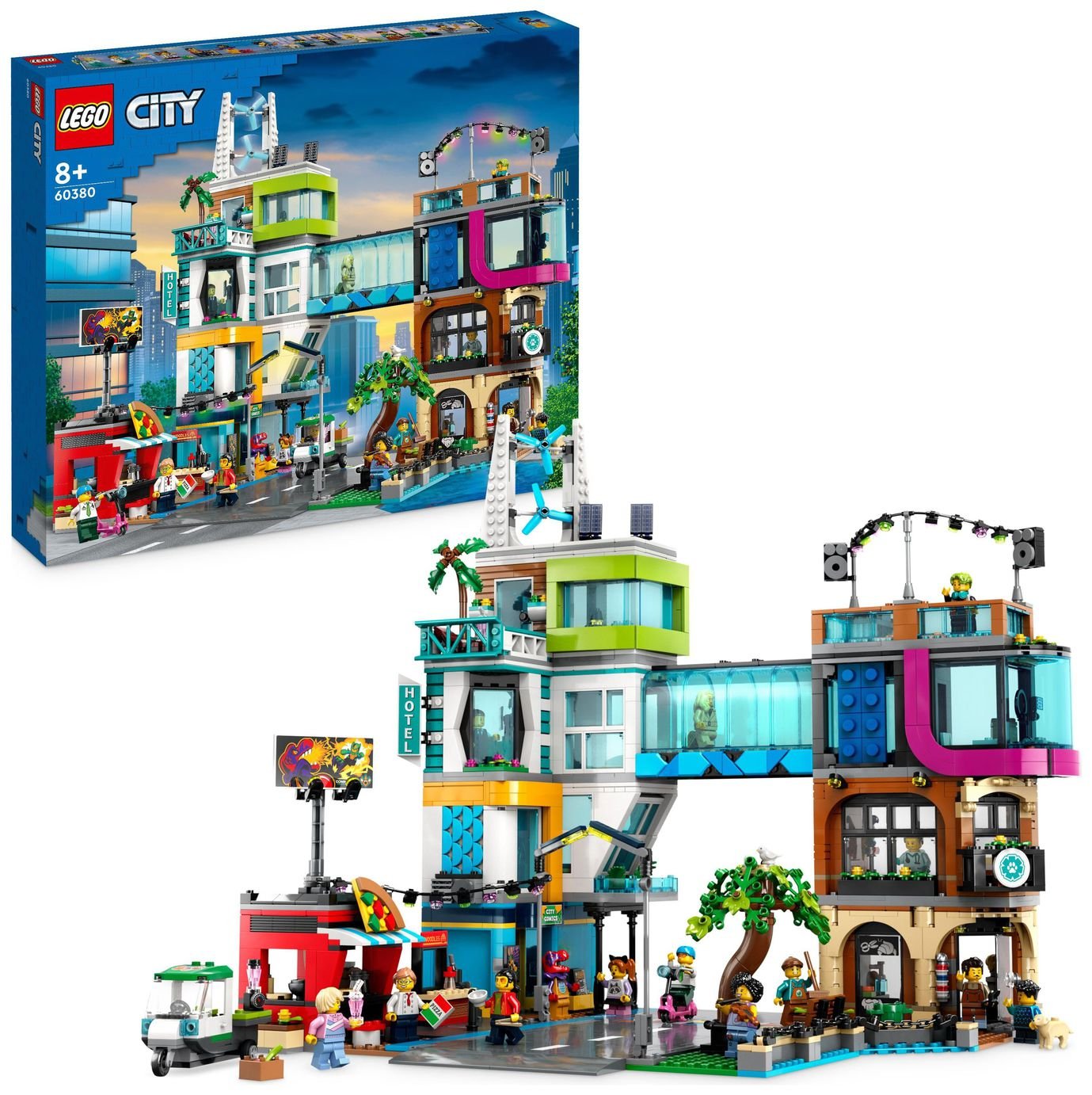 LEGO City Centre Reconfigurable Modular Building Set 60380