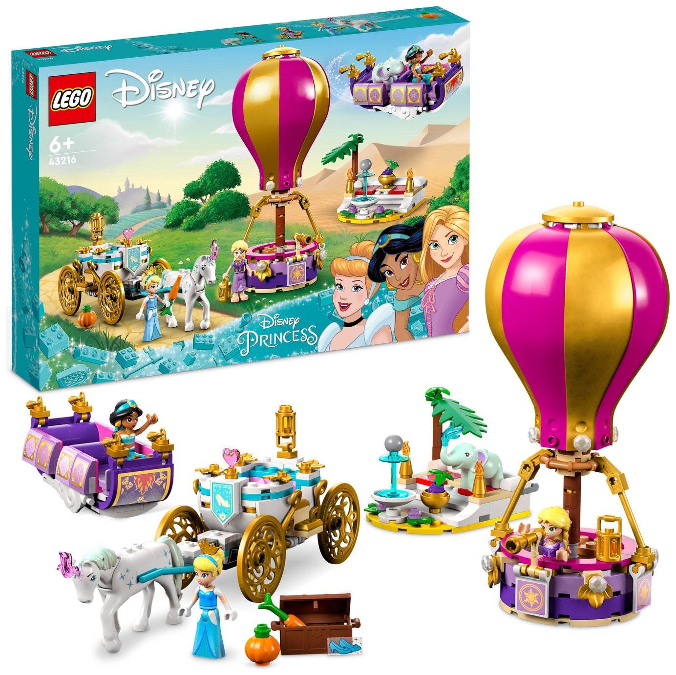 LEGO Disney Princess Enchanted Journey Cinderella Set 43216