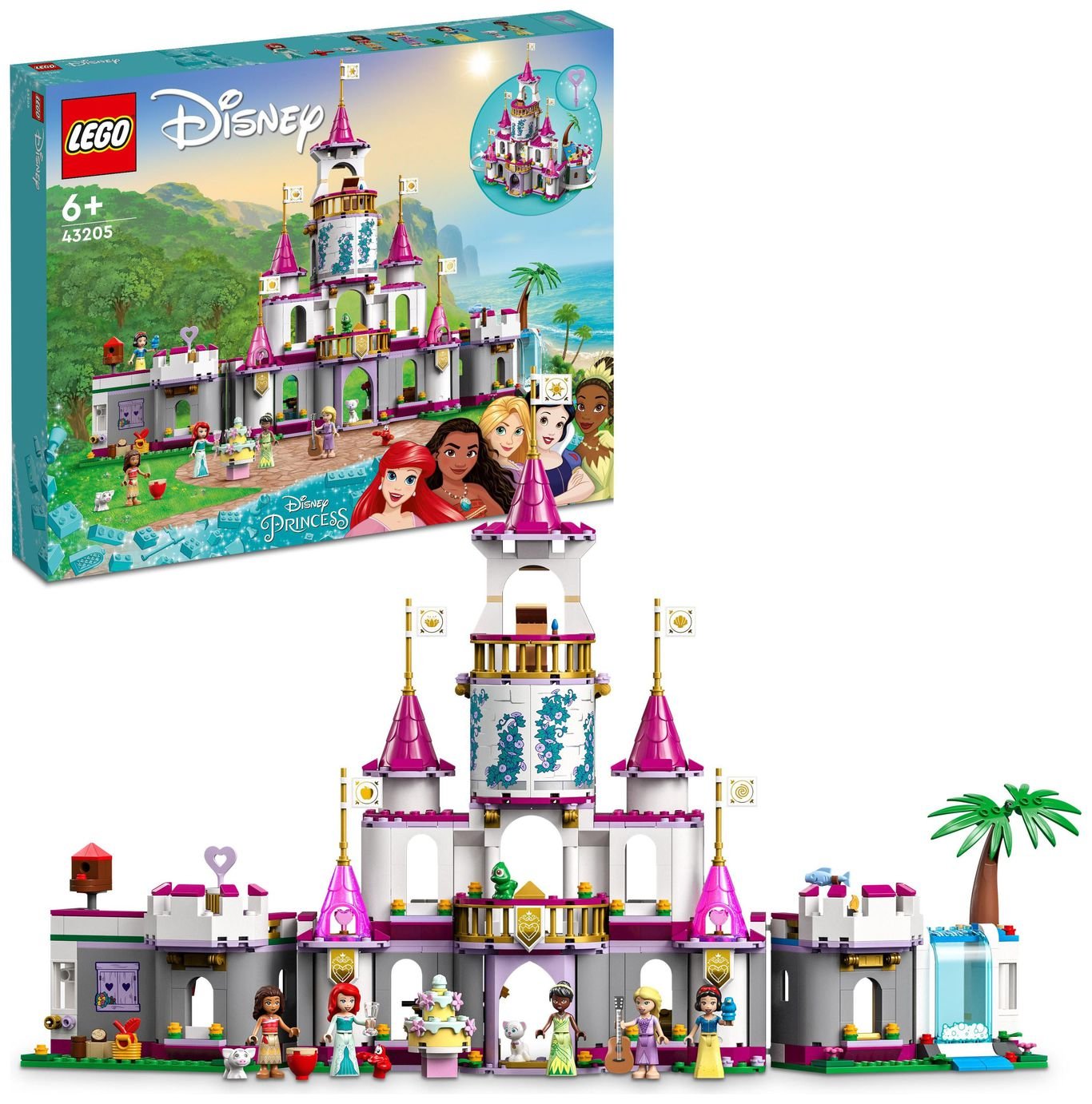 LEGO Disney Princess Ultimate Adventure Castle Playset 43205