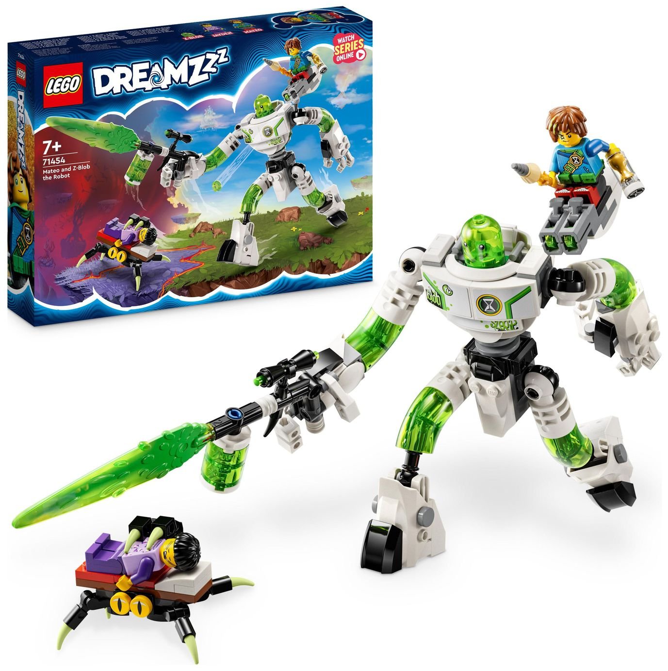 LEGO DREAMZzz Mateo and Z-Blob the Robot Figure Set 71454