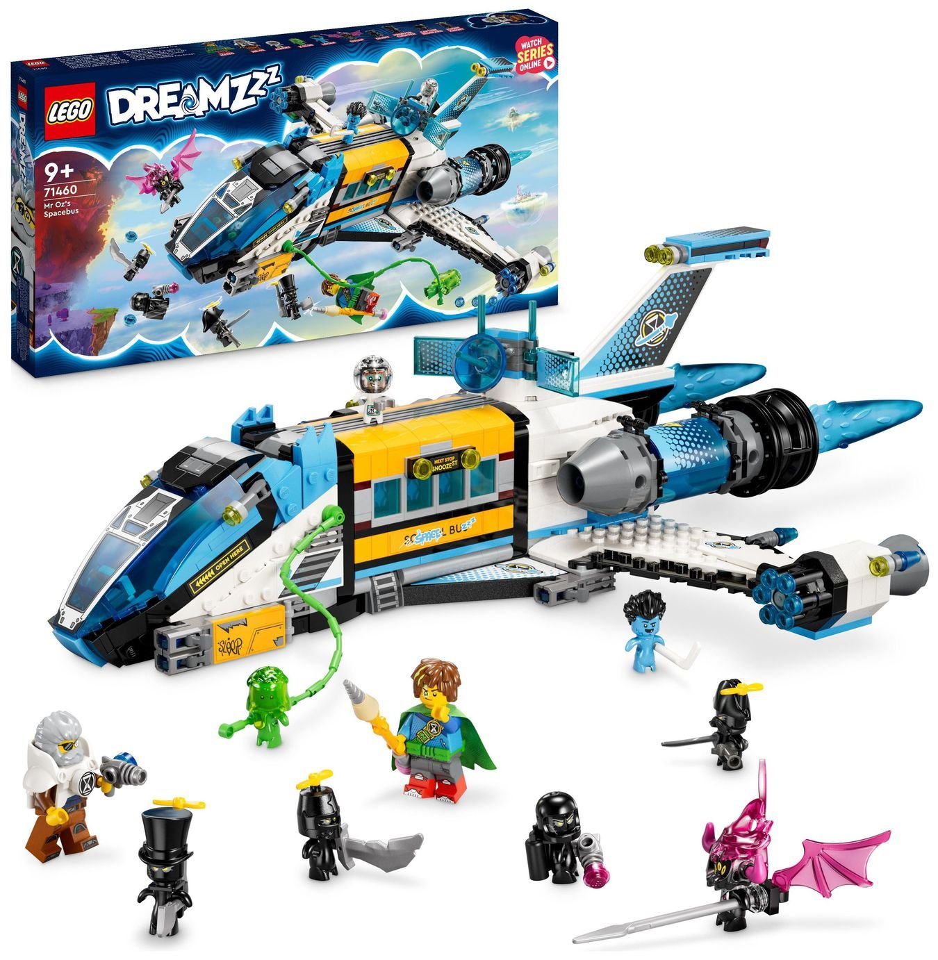 LEGO DREAMZzz Mr. Oz's Spacebus Space Shuttle Toy Set 71460