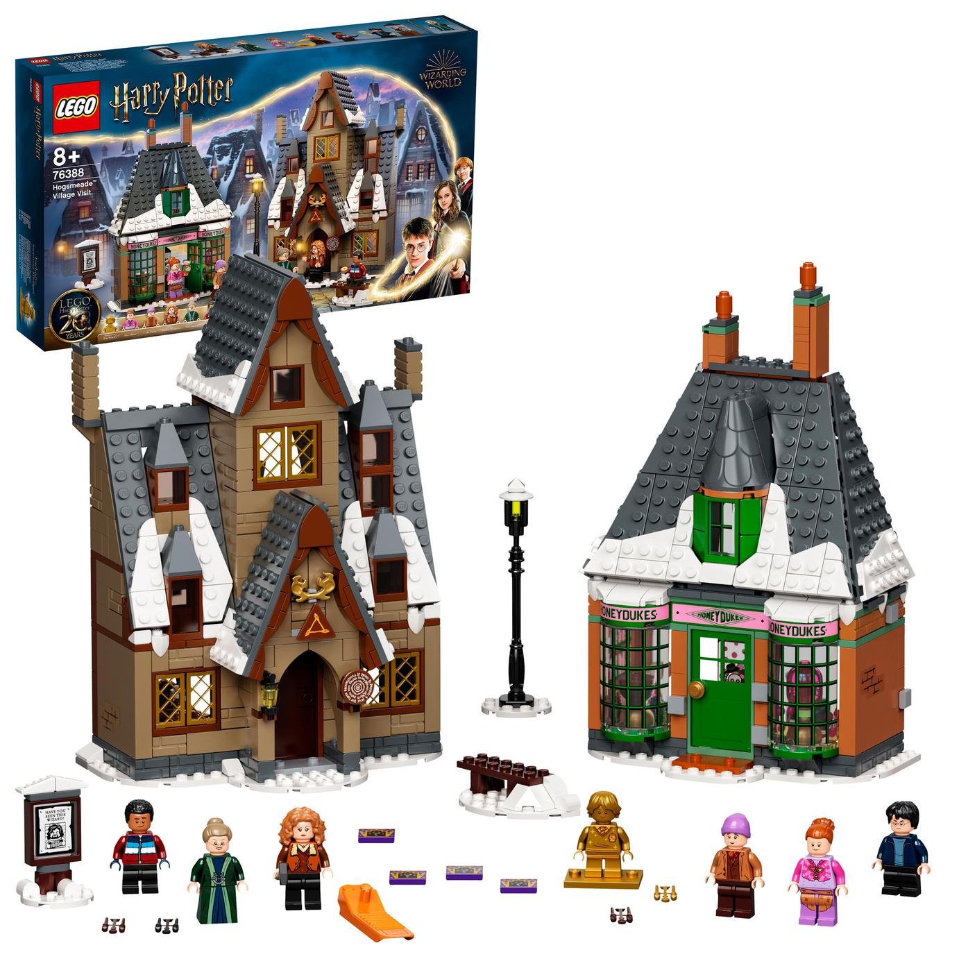 LEGO Harry Potter Hogsmeade Village Visit House Set 76388