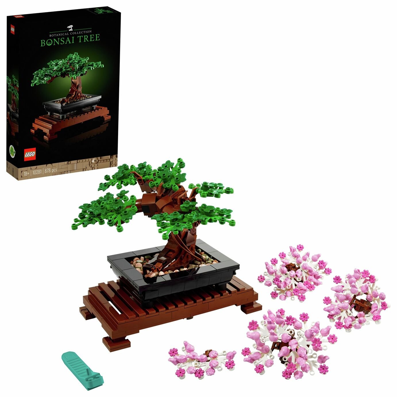 LEGO Icons Bonsai Tree Home Décor Set for Adults 10281