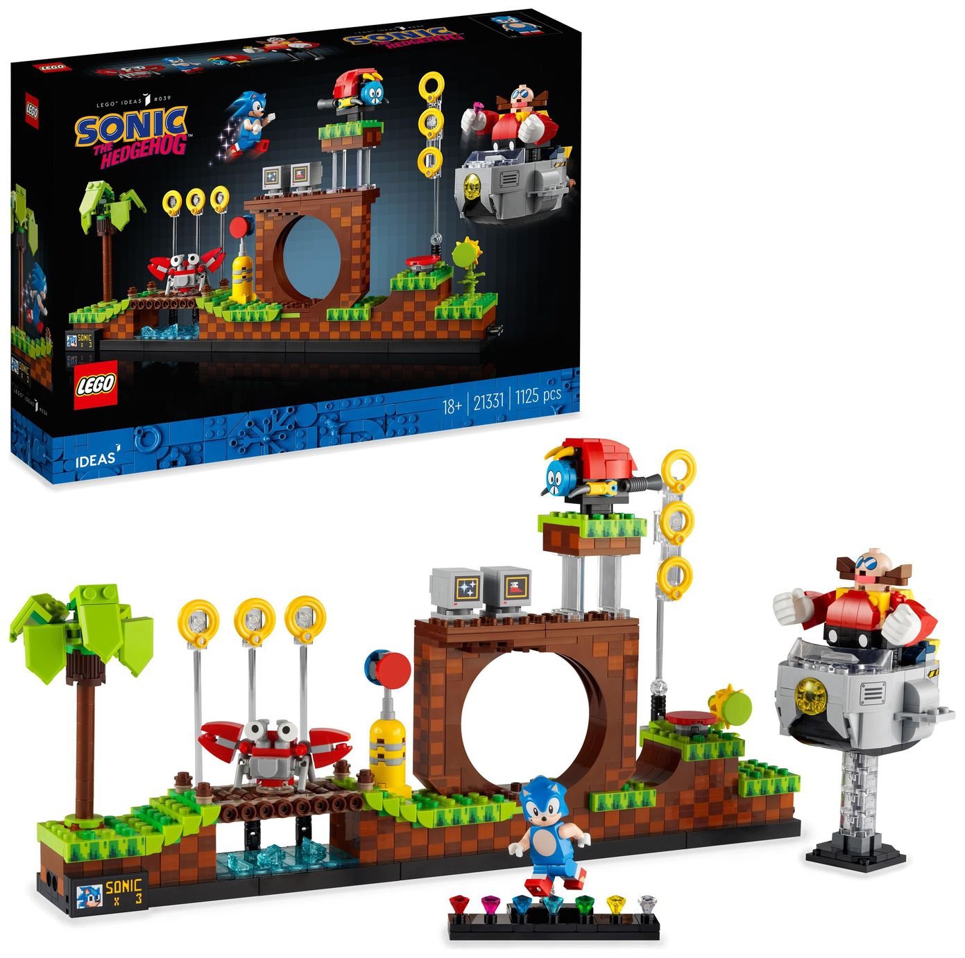 LEGO Ideas Sonic the Hedgehog- Green Hill Zone Set 21331