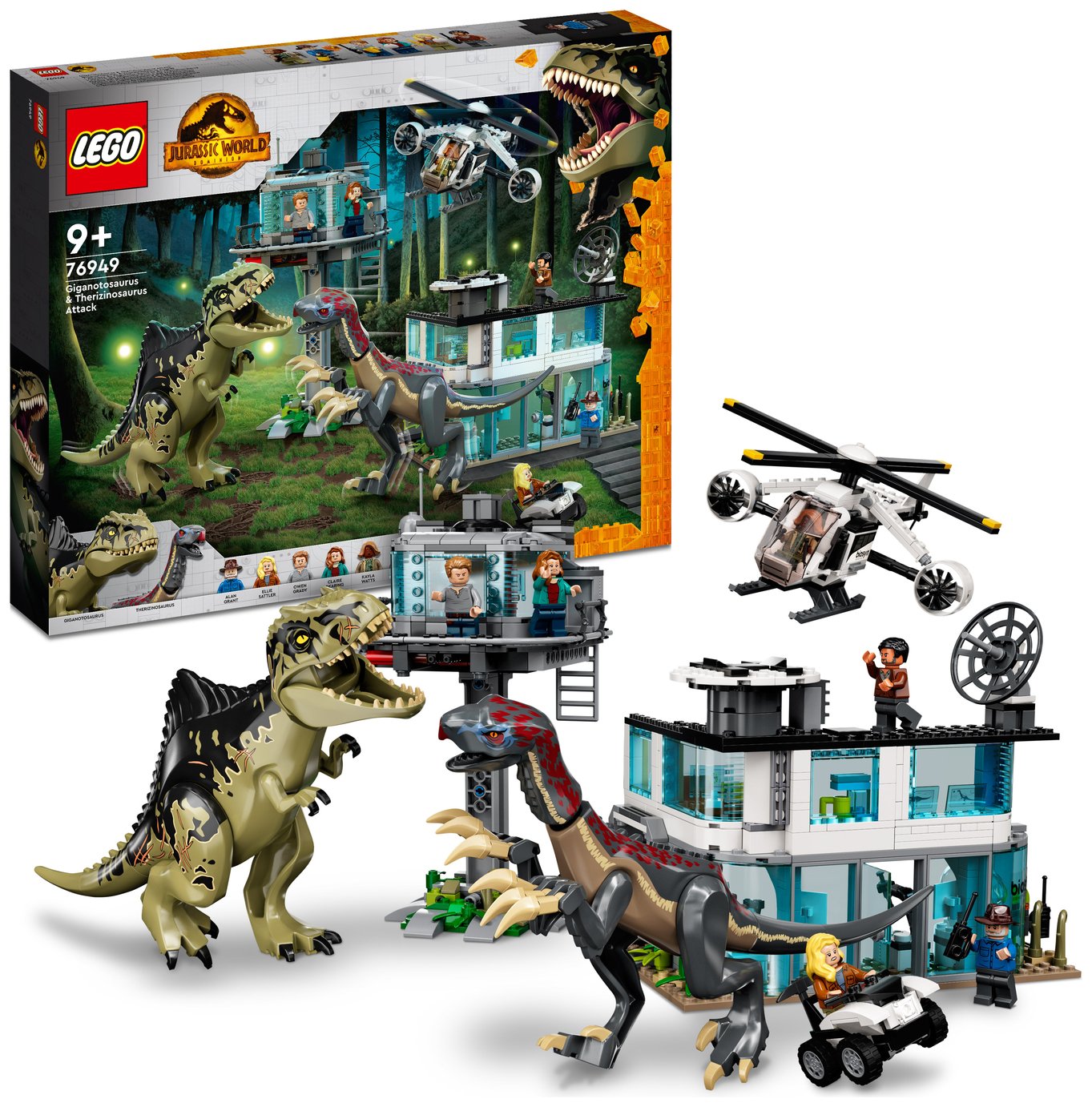 LEGO Jurassic World Giganotosaurus Attack Dinosaur Toy 76949