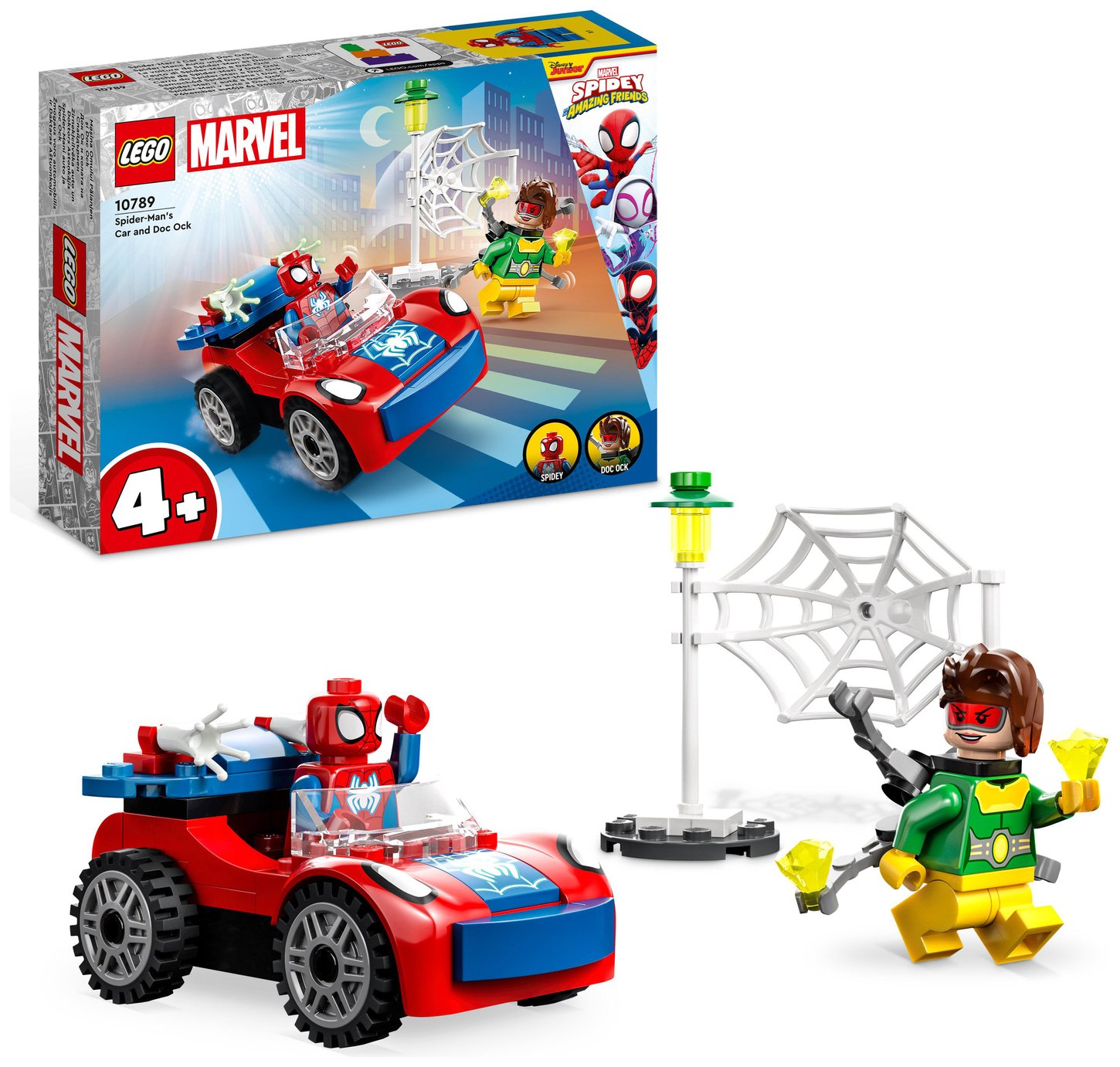 LEGO Marvel Spider-Man's Car and Doc Ock Building Toy 10789