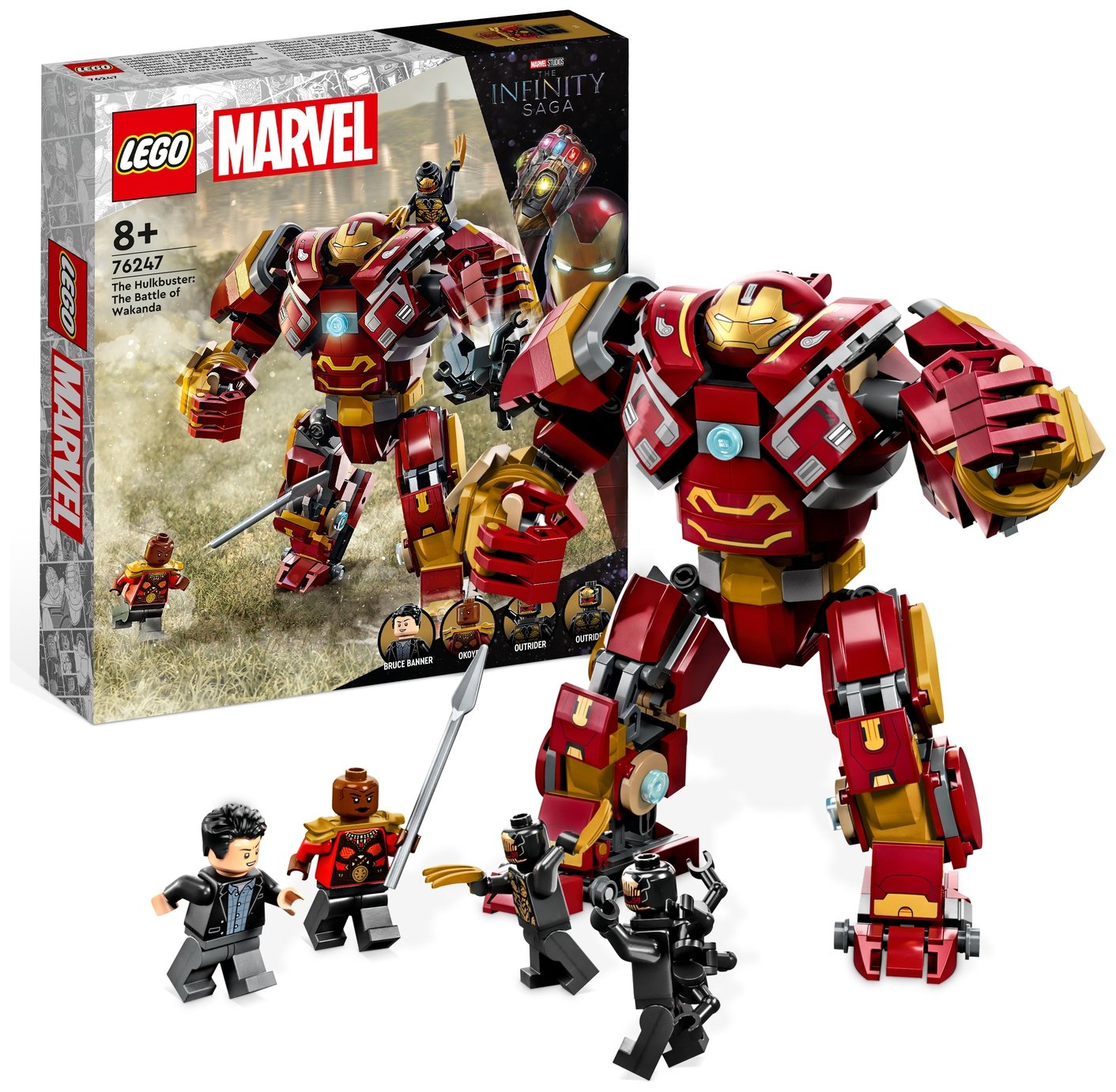 LEGO Marvel The Hulkbuster: The Battle of Wakanda Set 76247