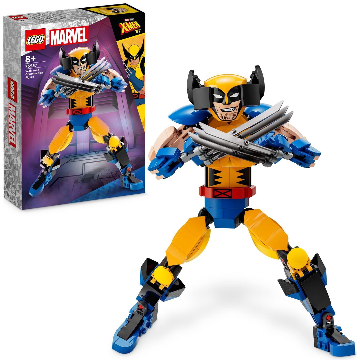 LEGO Marvel Wolverine Construction Figure X-Men Toy 76257