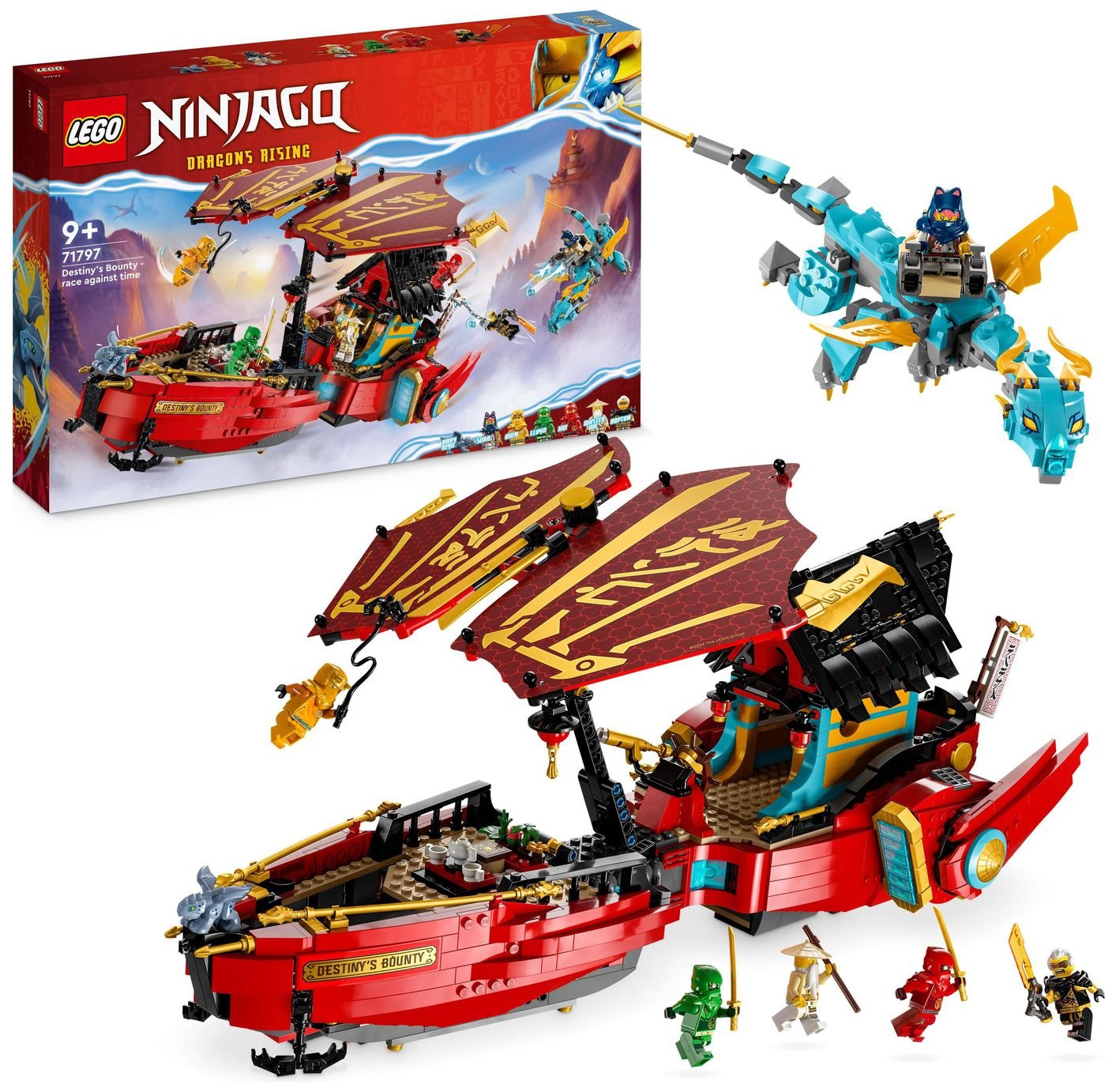 LEGO NINJAGO Destiny's Bounty - race against time Set 71797