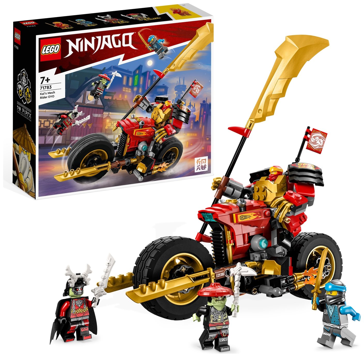 LEGO NINJAGO Kai's Mech Rider EVO Action Figure Toy 71783