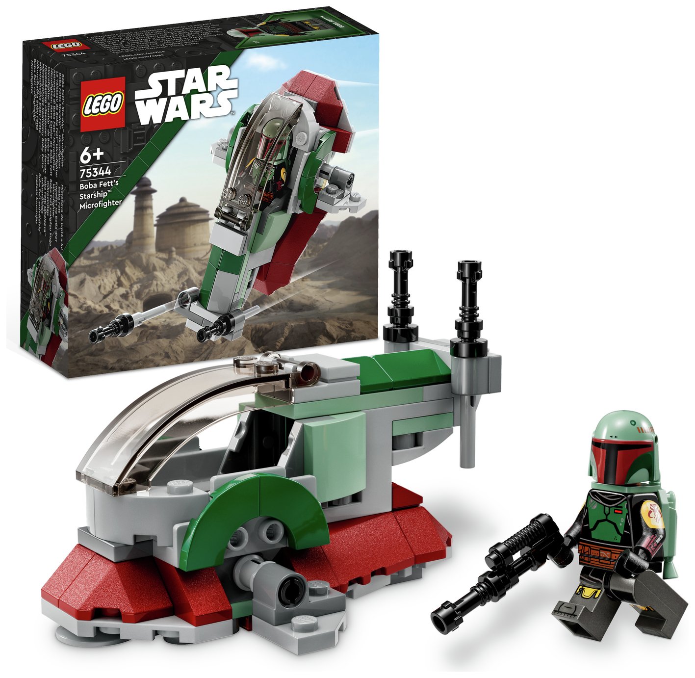 LEGO Star Wars Boba Fett's Starship Microfighter Set 75344