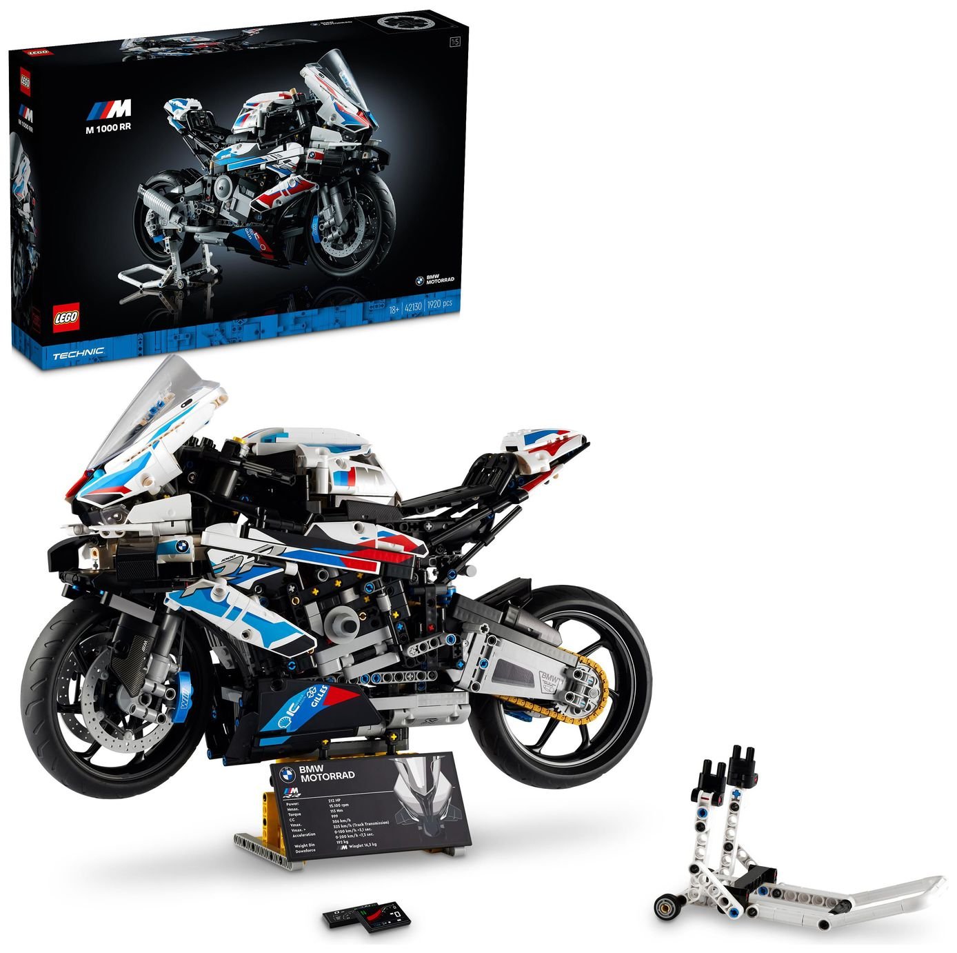 LEGO Technic BMW M 1000 RR Motorbike Model Kit 42130