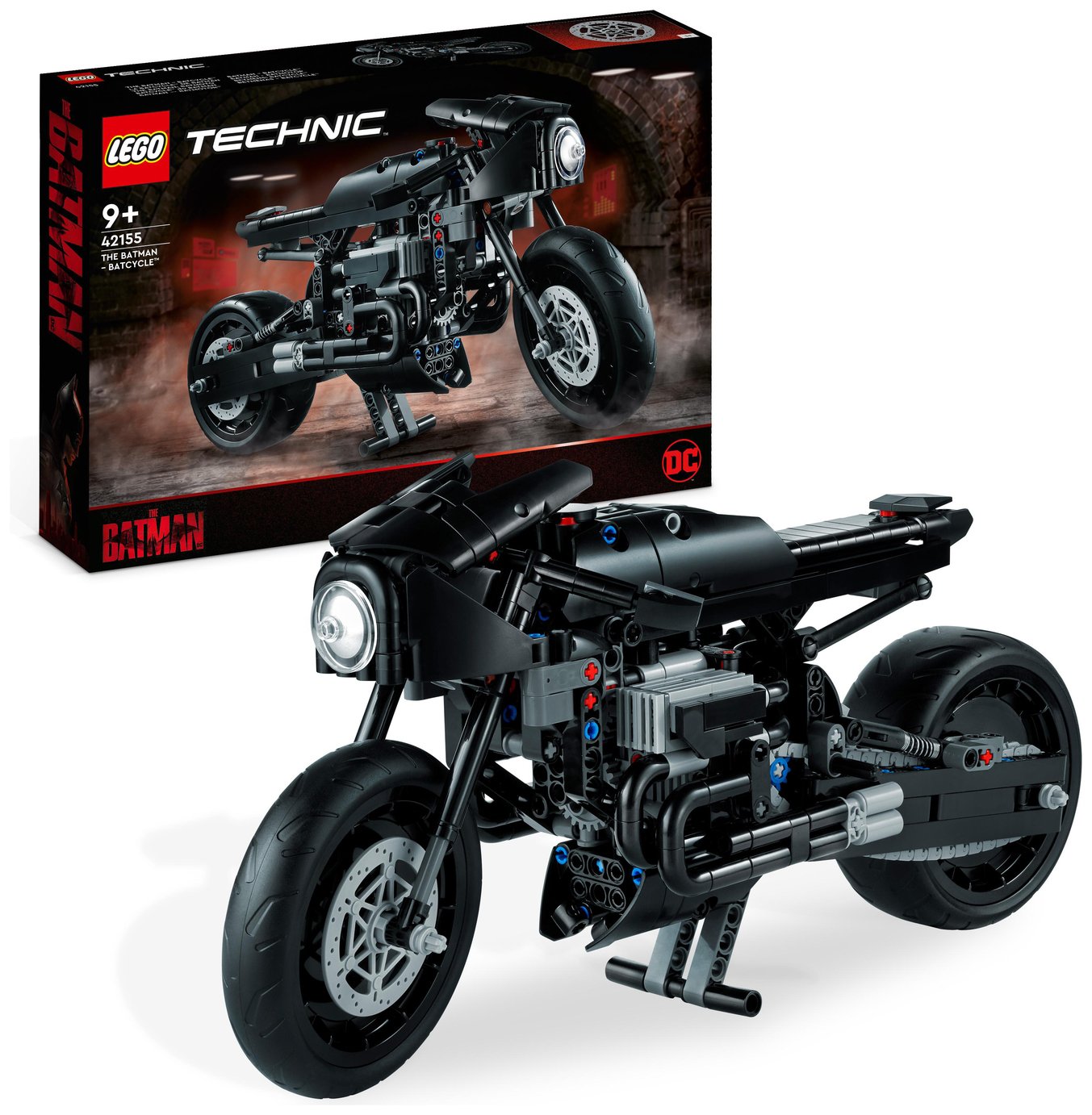 LEGO Technic THE BATMAN - BATCYCLE Motorbike Model Toy 42155
