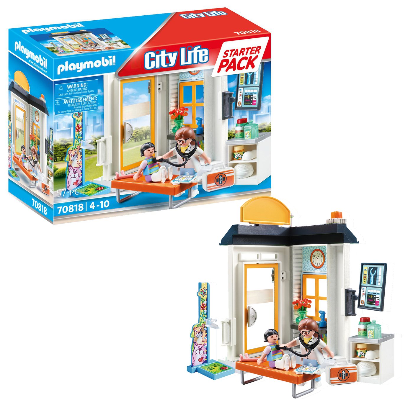 Playmobil 70818 City Life Paediatrician Starter Pack