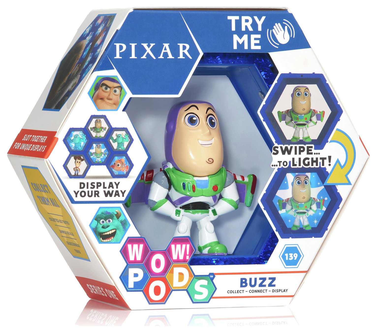 WOW! Pods Disney Toy Story Buzz Playset - 4inch/10cm