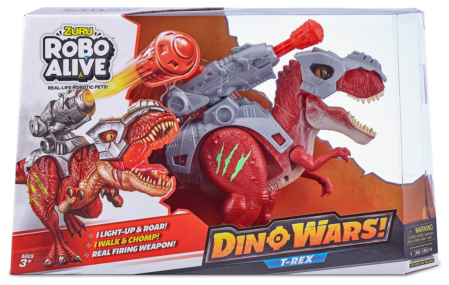 Zuru Robo Alive Dino Wars T-Rex Figure