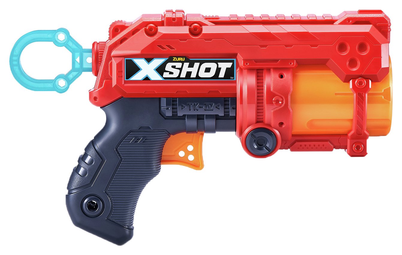 ZURU X-Shot Excel Double Fury 4 Blaster Combo Pack (3 Cans)